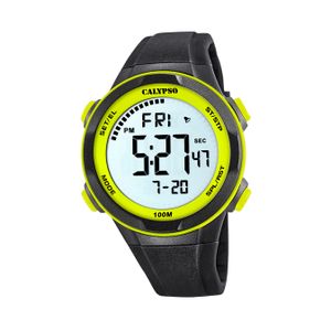 Calypso Kunststoff Herren Jugend Uhr K5780/1 Digital Armbanduhr schwarz D2UK5780/1