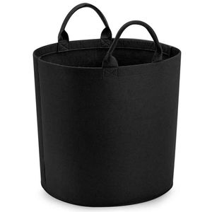 Filz Korb Wäschekorb Allzweckkorb XXL oval grau - Handtaschen online kaufen  | La