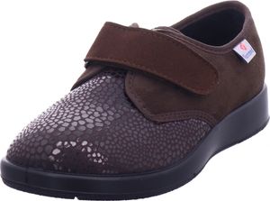 Varomed zürich stretchschuh Damen Hausschuh in Braun, Größe 45