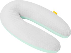 Badabulle dojčiaci vankúš a tehotenský vankúš Fluffy - 150 cm, vrátane poťahu, ergonomický tvar - B050503