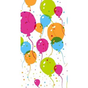 Duni Papieren Tafellaken Splash Balloons 120X180 Cm