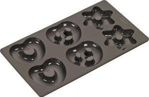 Lurch FlexiForm Silikonform für Lebkuchenplätzchen, 17x30 cm