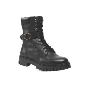 Tommy Hilfiger  Damenschuhe Stiefel Schnürer Schwarz Freizeit, Schuhgröße:40 EU