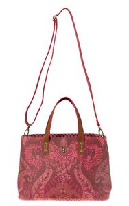 Pip Studio Shopper Small Kyoto Festival Dark Pink 33/39x22x10cm