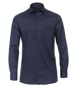 Casa Moda - Comfort Fit - Bügelfreies Herren Business langarm Hemd mit extra langen Arm (006882), Größe:50, Farbe:Blau (116)