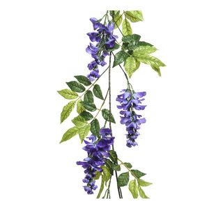 Künstlicher Zweig Glyzinie (wisteria) flieder 150cm