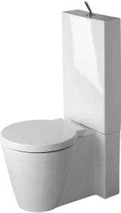 Duravit Stand-WC-Kombination STARCK 1 tief, 415 x 640 mm, Abgang Vario weiß