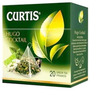 Curtis grüner Tee Hugo Cocktail 20 Pyramidenbeutel Pyramid Tea