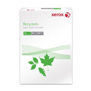 Xerox Recycled+ A4 80g/m² 500 Sheets, Weiß, 80 g/m², 104 ± 2 µm, A4, ISO 9706