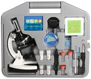 Byomic Einsteiger-Mikroskop-Set 100, 400 und 900x im Koffer