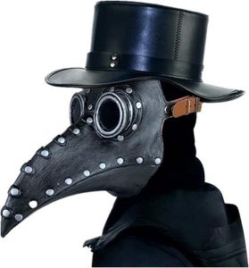 Nircho Pest Doktor Maske Halloween Plague Doctor Steampunk Schnabelmaske