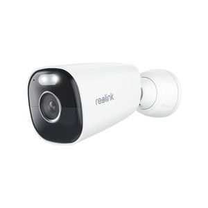 Reolink Argus Series B340 kabellose akkubetriebene 5 MP Dualband WLAN Überwachungskamera mit Flutlicht, PIR Sensor und Sirene