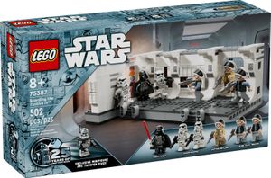 LEGO Star Wars Das Entern der Tantive IV, Bauspielzeug zum Film Eine neue Hoffnung, Fantasy-Spielset für Kinder zum Sammeln, Geschenk-Idee für Jungen und Mädchen ab 8 Jahren sowie für Sammler 75387