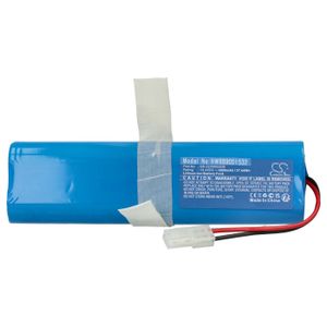 vhbw Akku kompatibel mit Rowenta X-plorer SERIE 75, 75S+, 75S, 75, SERIE 95 Staubsauger (2600 mAh, 14,4 V, Li-Ion)