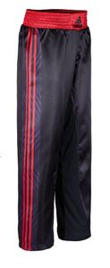adidas Kickbox-Hose schwarz/rot, adiKBUN300T : 170 Größe: 170