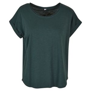 Build Your Brand - "Long" T-Shirt für Damen RW8061 (3XL) (Flaschengrün)