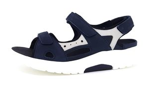 Waldläufer Yvonne Damenschuhe Für lose Einlagen Sandale Blau Freizeit, Schuhgröße:EUR 40 | UK 6.5