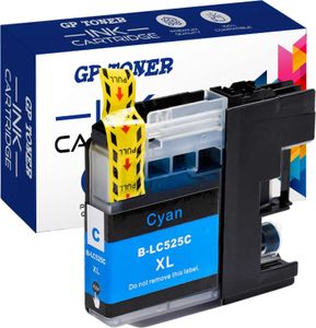 TUSZ do DRUKARKI BROTHER DCP-J100 J105 J200 MFC-J200 LC525 LC529 CYAN