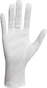 Ochranné bavlnené rukavice Glamory white-OneSize