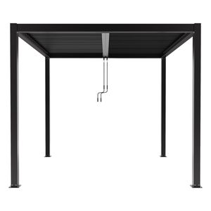 NABBI Hliníková pergola Lotan 300x400 cm - Černá