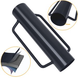 UISEBRT Ruční beranidlo Ø140 mm s rukojetí, pro stavbu plotů a hutnění půdy, z oceli