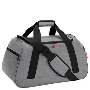 reisenthel activitybag, cestovná taška, športová taška, fitness taška, tréningová taška, polyesterová tkanina, Twist Silver, 35 L, MX7052
