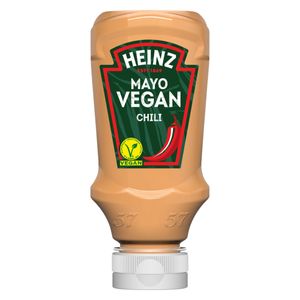 Heinz Mayonnaise Chili würzige Schärfe cremig Textur Vegan 220ml