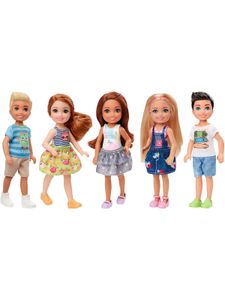 Mattel Spielwaren Barbie Chelsea Freunde Puppen, 5-fach sortiert Ankleidepuppen Puppen Ankleidepuppen