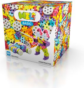 Meli Basic Constructor 600 Bausteine Bauklötze Kunststoff Bauklötzchen
