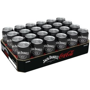 Jack Daniels Cola Tennessee Whiskey Jacky Mischgetränk 330ml 24er Pack