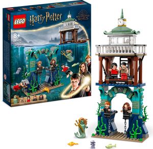 LEGO 76420 Harry Potter Trimagisches Turnier: Der Schwarze See, Feuerkelch Spielzeug für Kinder, Jungen & Mädchen ab 8 Jahren mit Boot-Spielzeug und 5 Minifiguren