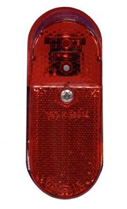 Gazelle Hinter XB Batterie LED rot