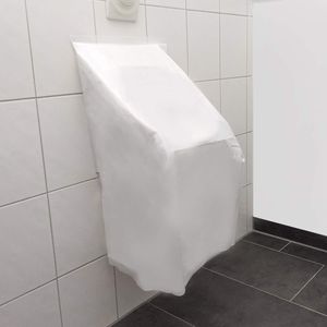 2x Urinalabdeckung - Folie für defekte Urinale / Pissoir Steh WC Pinkelbecken Schutz