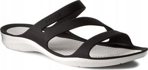 Crocs Women's Swiftwater Sandály Black/White 34-35 Crocs Women's Swiftwater Sandály Black/White 34-35