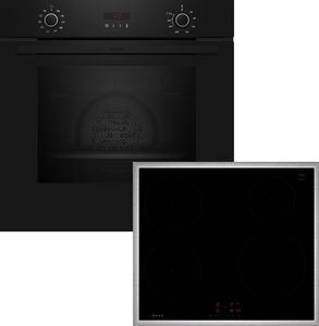 Neff Backofen-Set, Einbau, B2CCG6AK3 + T46SBE1L0, Backofen, Induktionskochfeld BX46PIB0
