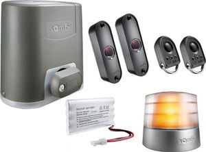 Somfy Elixo 500 3S RTS Comfort Pack Torantrieb Schiebetore per Funk