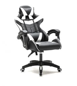 Gaming Stuhl Cyclone Teenager - Bürostuhl - Racing Gaming Stuhl - Weiß Schwarz