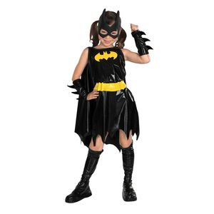 Batman - "Deluxe" kostým '" '"Batgirl"" - detský BN4921 (S) (čierna/žltá)