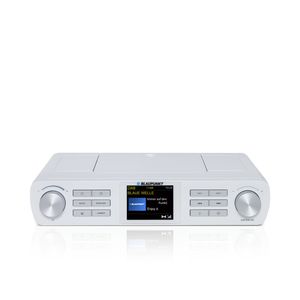 Blaupunkt KRD 100 Bluetooth DAB+ UKW Multidisplay Digitalradio mit Uhr weiß