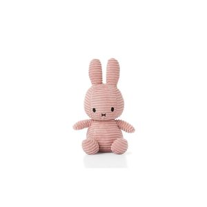 Miffy Cord-Plüschfigur (rosa, 24cm) Kuscheltier Stofftier Hase Plüschtier