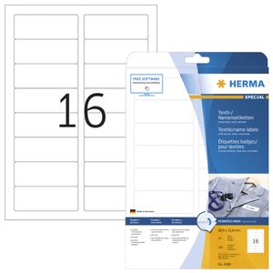 HERMA Namens-Etiketten SPECIAL 88,9 x 33,8 mm weiß 160 Etiketten