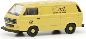 Schuco 452671200 VW T3b "Deutsche Post" gelb Maßstab 1:87 Modellauto