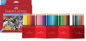 FABER-CASTELL Hexagonal Buntstifte CASTLE 60er Kartonetui