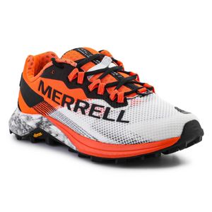 Merrell MTL Long Sky 2 Damen Trailrunning-Sneaker mit Vibram-Sohle und FloatPro Zwischensohle J067690 Orange/Weiß, Größe:39