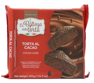 TORTA AL CACAO | Schokoladenkuchen | LA BOTTEGA DELLA TORTA | 400g | aus Italien | Kuchen