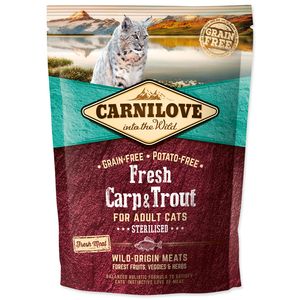 CARNILOVE Fresh Carp & Trout Sterilised for Adult cats