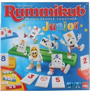 Goliath Rummikub juniorblau, Farbe:blau