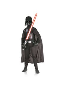 Hochwertiges Darth Vader-Kinderkostüm Star Wars-Lizenzkostüm für Kinder schwarz