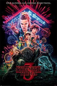 Stranger Things Poster Season 3 Summer of 85 91,5 x 61 cm