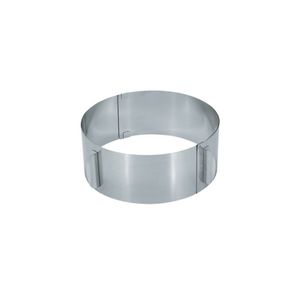 GEFU 143-08 Tortenring TONDO 8,5cm, silber